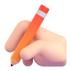 Writing Icon - Portfolix X Webflow Template
